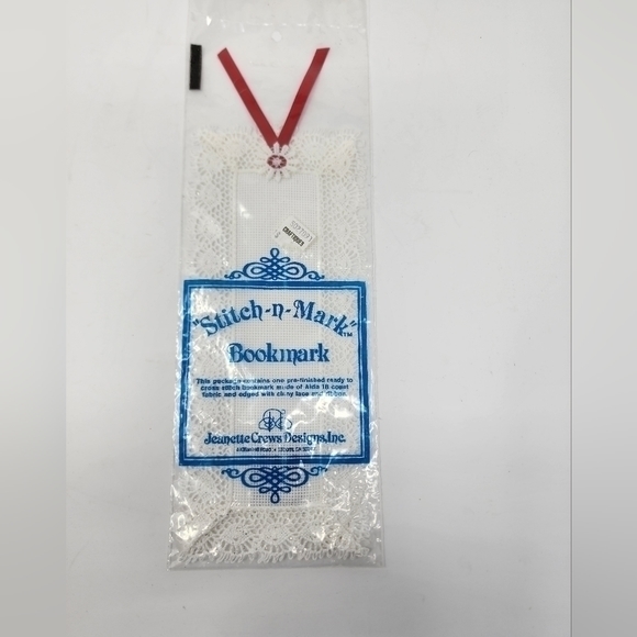 NWT Vintage Stitch and Mark Cross Stitch Bookmark‎ - Picture 5 of 5